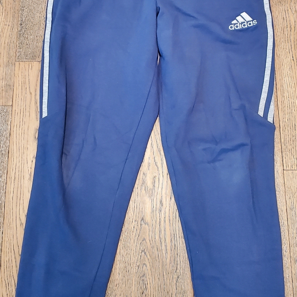 Adidas - Mens - Medium - Athletic Pants - Climalite - Tapered Leg - Drawstring